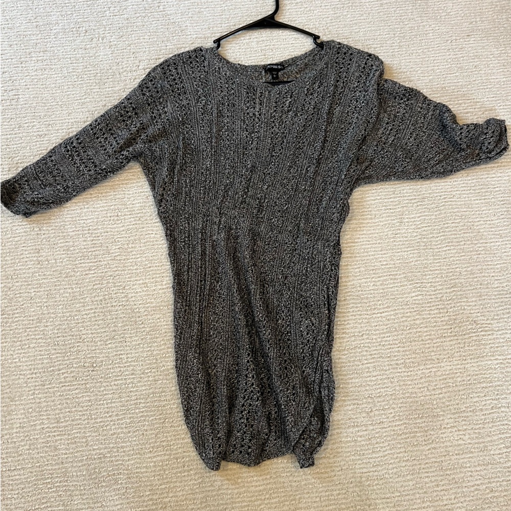 Grey express sweater